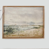 Beach Lighthouse Wall Art | 24x19"