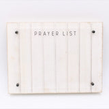Prayer List Wood + Acrylic | 10x7.5"