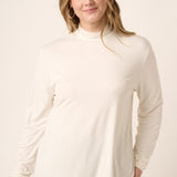 Bamboo Mock Neck L/S Top