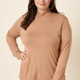 Bamboo Mock Neck L/S Top
