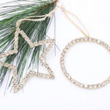 3.5" Jeweled Ornament