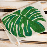 Monstera Seed Bead Wristlet