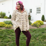 Wine Butter Yoga V Waist Full Length Leggings