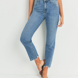 High Rise Vintage Straight | Mid Wash