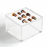 Multi Culture Cowgirl Acrylic Box