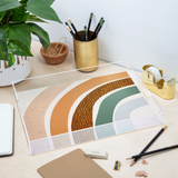 Sundry Society Patterned Rainbow Acrylic Tray