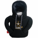 Army Hoodie - Black & Pewter