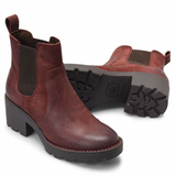 Graci Dark Brick Distressed