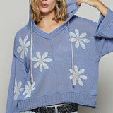 Daisy Daze Lighweight Woven Pullover