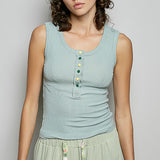 Rib Fun Button Tank