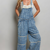 Vintage Wash Denim + Twill Overalls