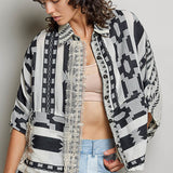 Traveler's Dream Aztec Multi Button Top