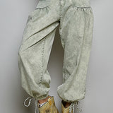 Just In Washed Jogger | Pale Olive