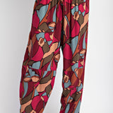 Mulberry Printed Rayon Challis Pant