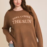 Here Comes The Sun Woven Pullover