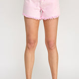 Tummy Control High Rise Fray Color Short