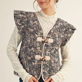 Flutter Floral Vest
