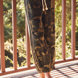 Camo Queen Drawstring Jogger Pant