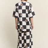 Checkerboard Roaring Tiger Set | Sold as Set