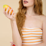 Stripe Rib Tube Top