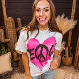 Peace Heart Tee