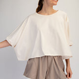 Cotton Boxy Tee