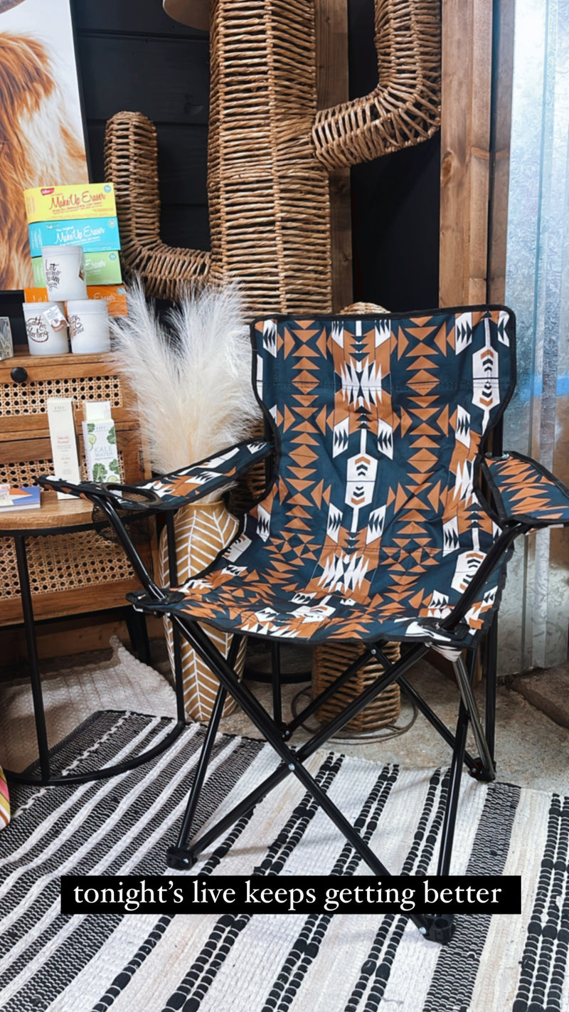 Western Aztec Campo Chair – The Red Raccoon