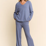 Slate Blue Luxe Loungewear