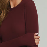 Luxxe Rib Layering Long Sleeve