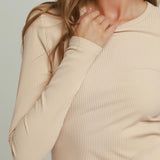Luxxe Rib Layering Long Sleeve