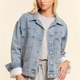 Selma Studded Denim Jacket