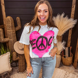 Peace Heart Tee