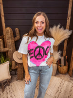 Peace Heart Tee