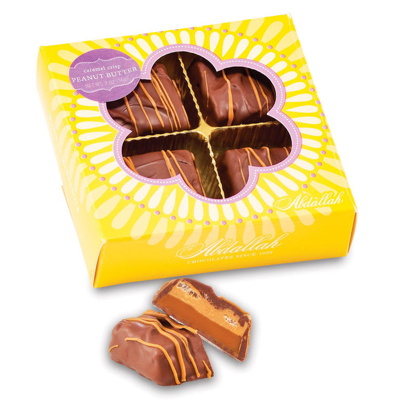 Spring Peanut Butter Caramel Crisp