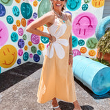 Floral Cutout Dress