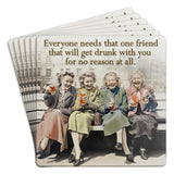 Hilarious Bar Paper Coasters