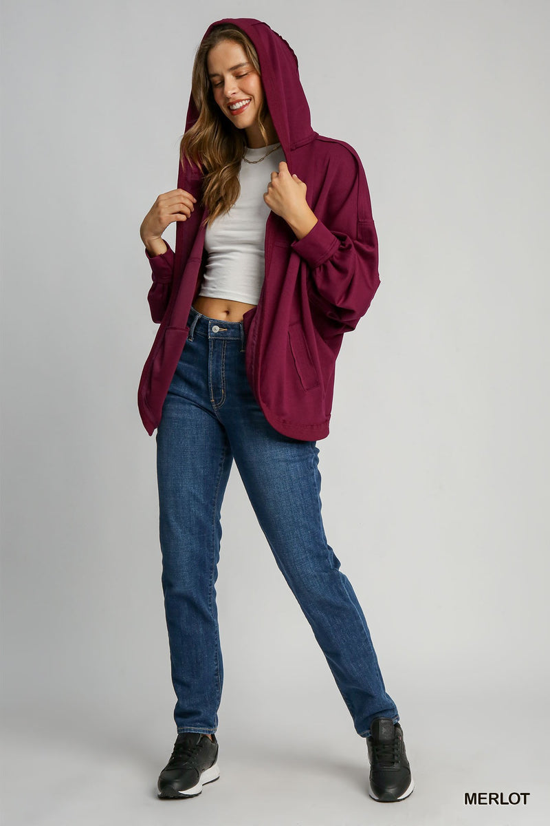 On The Go Luxeknit Open Front Cardigan