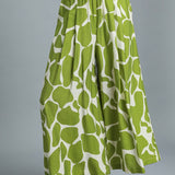 Pear Abstract Wide Leg Flowy Pant