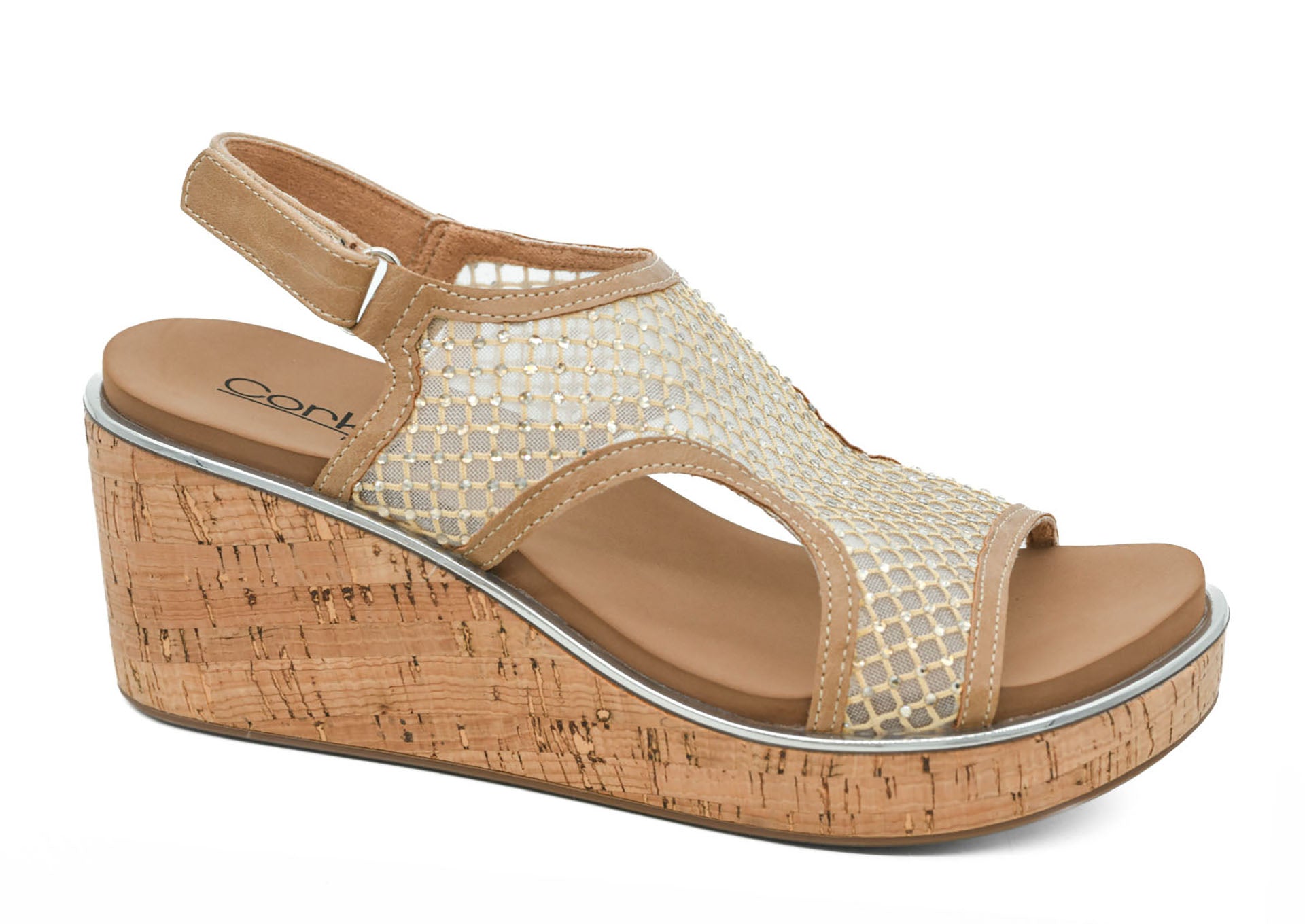 Carley Caramel Mesh – The Red Raccoon