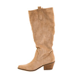 City Slicker | Sand Faux Suede