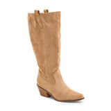City Slicker | Sand Faux Suede