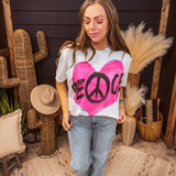 Peace Heart Tee