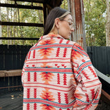 Multi Aztec Inspo Corduroy Jacket