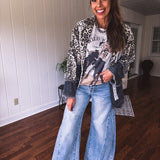 Livin Wild Leo + Black Oversize Blazer