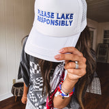 Washed Black Peace Checkered Tee