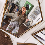 Lightweight washed black joggers with elastic back, floral button down closure and pink and green oversized floral embroidery down the front of both legs.
