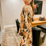 Brown Black Geode Maxi