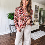 Soft, stretchy taupe drawstring high rise pants are your new go-to for effortless style. The cropped silhouette pairs perfectly with a wide leg fit, while the rope belt and dual closure (button and zipper) keep things secure and chic.