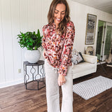 Soft, stretchy taupe drawstring high rise pants are your new go-to for effortless style. The cropped silhouette pairs perfectly with a wide leg fit, while the rope belt and dual closure (button and zipper) keep things secure and chic.