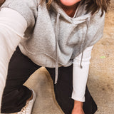 Paneled Drawstring Joggers